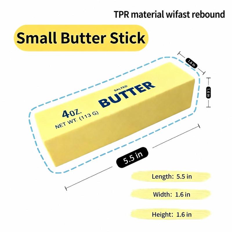 Ultra soft butter stress toy