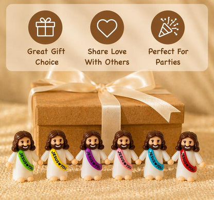 Colorful Mini Jesus Figurines