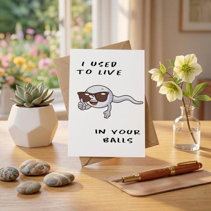 Fastest Swimmer Father's Day Card