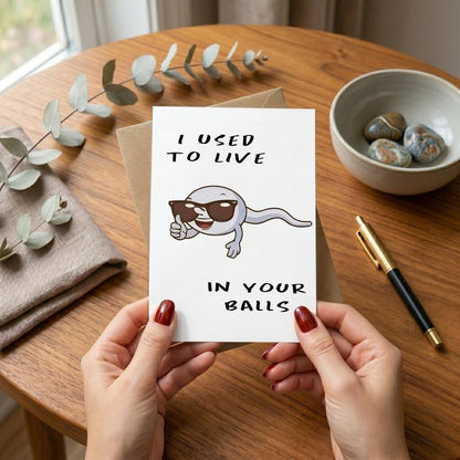 Fastest Swimmer Father's Day Card