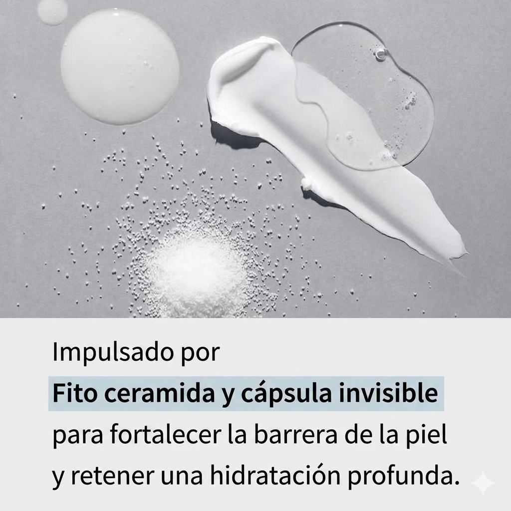 Loción de ceramidas para piel seca y sensible