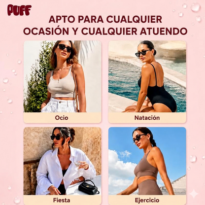 Cubrepezones de espuma