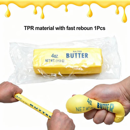 Ultra soft butter stress toy