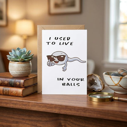 Fastest Swimmer Father's Day Card
